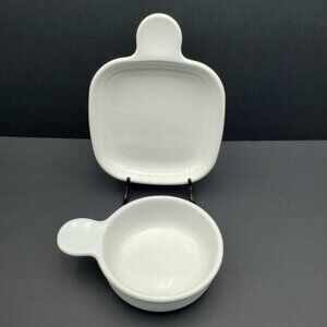 Corningware Grab-It Bowl Snack-It Plate Corning Grab It Bowl Snack It Plate